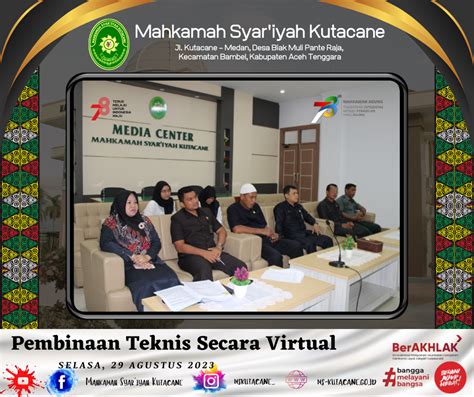 Ms Kutacane Ikuti Hari Ke Dua Pembinaan Teknis Dan Administrasi