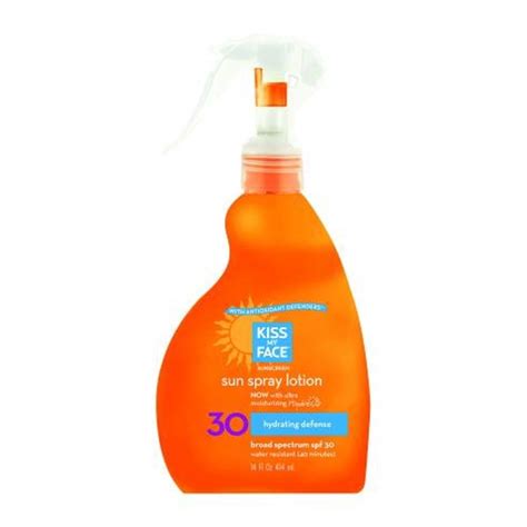 Kiss My Face Sunscreen Spray SPF 30, 14 Fl Oz - Walmart.com - Walmart.com