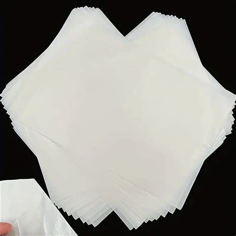 20pcs Heavy Weight A4 Size Double Sided Iron On Adhesive Sheets Press