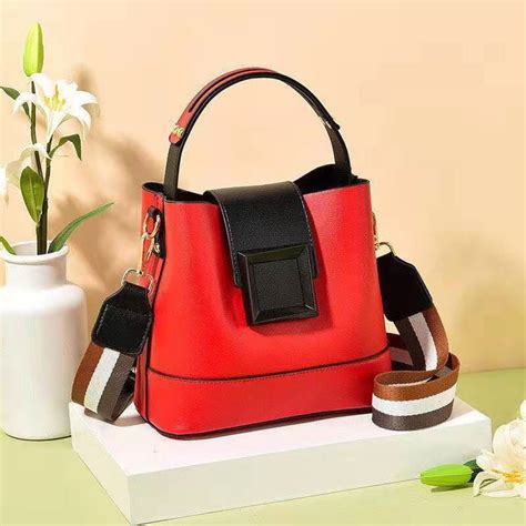 Jual Jt Red Tas Selempang Handbag Fashion Modis Wanita Terbaru