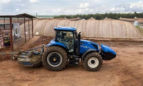 Trator New Holland Movido A Biometano Chega Ao Brasil