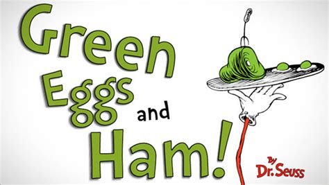 Green Eggs And Ham By Dr Seuss Narrated By Tim Tebow Behance