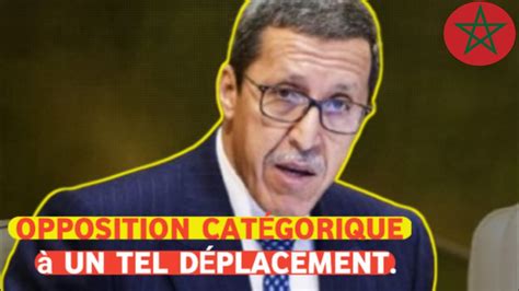 Omar Hilale Le Maroc Ne Permettra Jamais à Lafrique Du Sud Davoir