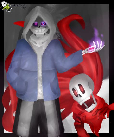 Murder Sans Dusttale Cker87 Illustrations Art Street