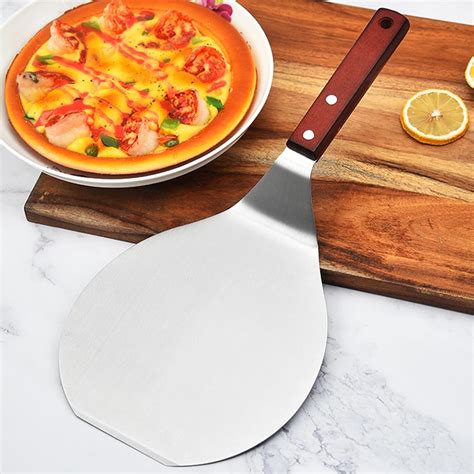 Amazon.com: Hesitroad Stainless Steel Pizza Peel, Aluminum Pizza Paddle ...