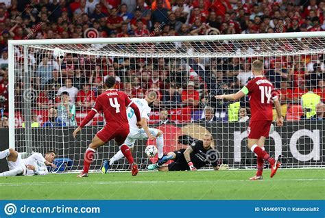 Real Madrid 2018 Del Final De La Liga De Campeones De Uefa V Liverpool Imagen Editorial Imagen