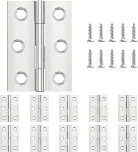 Yeepeo Pcs Door Hinges Mm Mm Stainless Steel Hinges For Wood