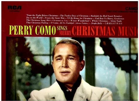 Como, Perry / Merry Christmas Music (1961) / Pickwick-Camden CAS-660 ...