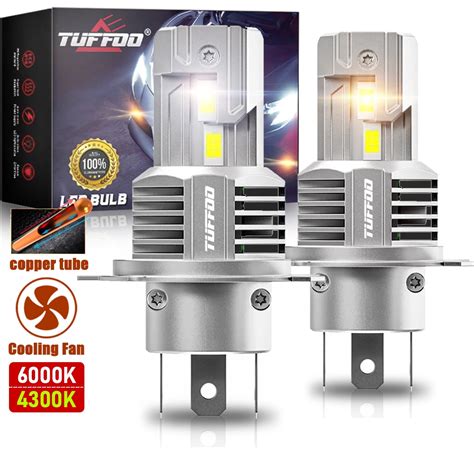 Tuffoo H Hb H Led Headlight Bulb For Car Plug And Play