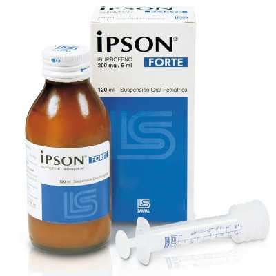 Ipson Forte suspensión oral 200mg 5ml x120ml