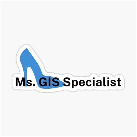 Ms Gis Specialist Sticker For Sale By Ioanaic Redbubble