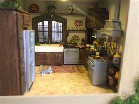 Pin By Deborah Alsop On Dollhouses Miniatures 5 Dollhouse Kitchen