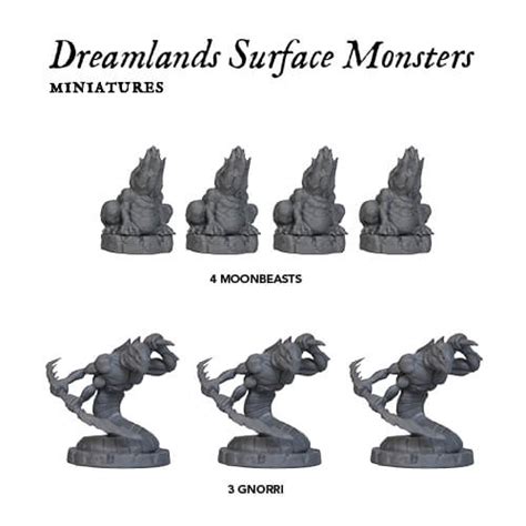 Dreamlands Surface Monster Expansion For Cthulhu Wars From Petersen