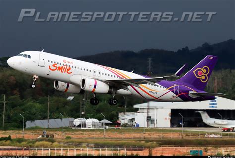 HS TXR Thai Smile Airbus A320 232 WL Photo By Andre Giam ID 1393199