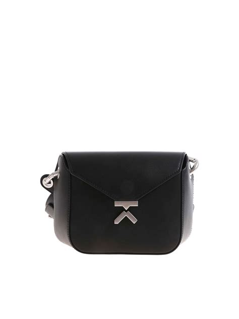 Kenzo Metal Detail Crossbody Bag In Black Cross Body Bags