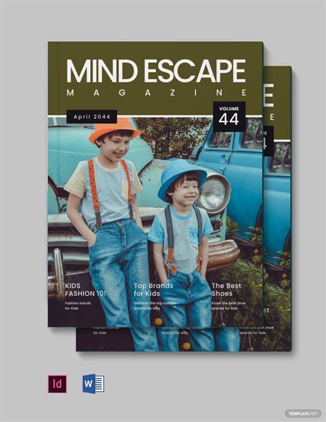 Kid Fashion Magazine Template - Download in Word, PDF, InDesign | Template.net