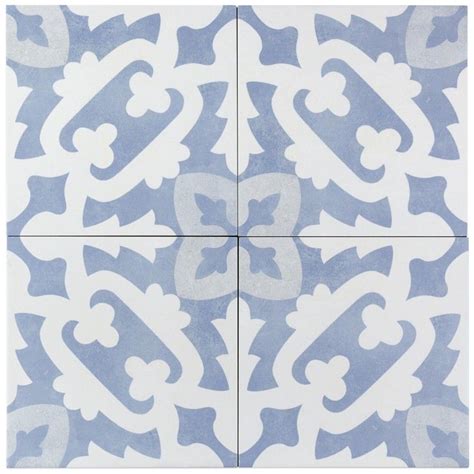 Bella Moma Glazed Porcelain Tile 9x9 For Floor Wall TileBar White