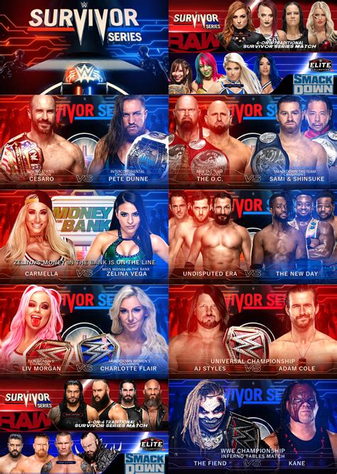 [mcm] The Card And Results For My Survivor Series Ppv Results And