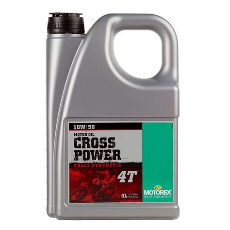 Aceite MOTOREX Cross Power 4T 10w50 4L