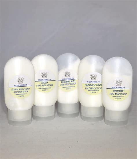 Goat Milk Lotion 2 Oz Flip Top Nelson Farms Tn