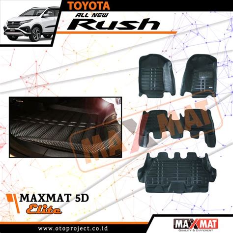 Jual Karpet Mobil Maxmat Otoproject 5d Elite Black Khusus All New Rush