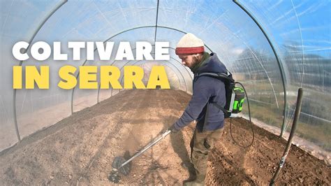 COLTIVARE IN SERRA Preparo La Terra Per La Coltivazione YouTube