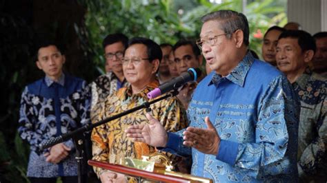 SBY Disebut Siap Turun Gunung Menangkan Prabowo Jadi Presiden