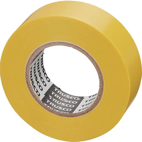 TRUSCO 脱鉛タイプビニールテープ 19mmX10m 黄 1巻入り GJ2110Y1P_ の通販 | ホームセンター コメリドットコム