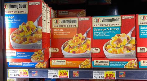 Jimmy Dean Breakfast Bowls are JUST $1.39 at Kroger!! | Kroger Krazy