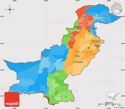 Pakistan Map Black Png Clip Art Library