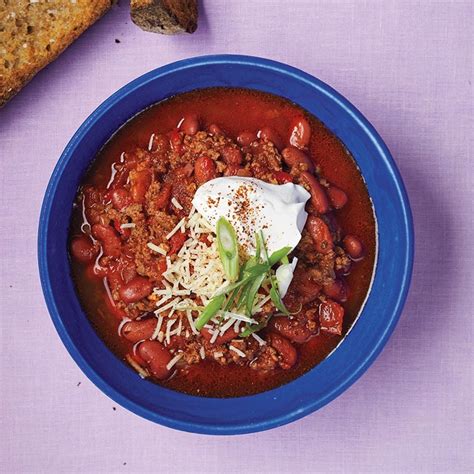 Slow Cooker Beef N Bean Chilli Healthy Recipe Ww Australia