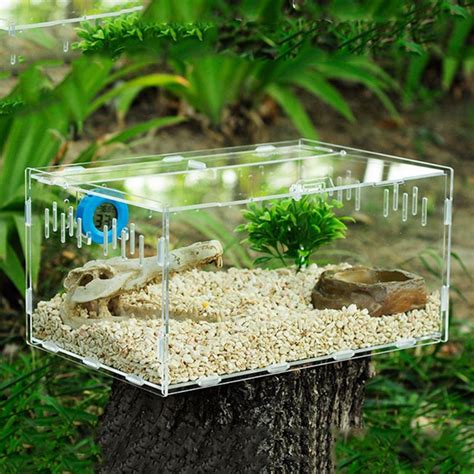 Insect Breeding Box Acrylic 360 Transparent Pet Grandado