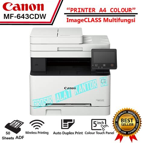 Jual Printer Laser Canon Mf Cdw Imageclass A Colour Duplex Wireless