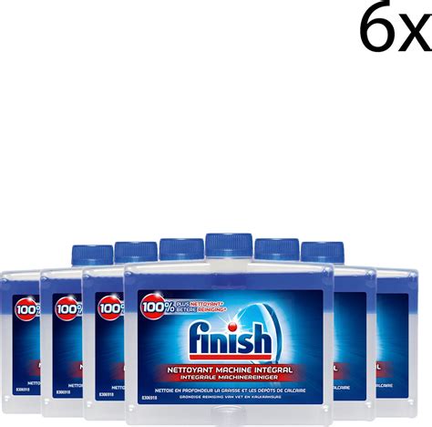 Finish Integrale Machinereiniger Regular Vaatwasser 250 Ml X6 Bol