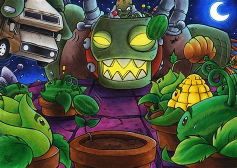 Plants Vs Zombies Dr Zomboss By Merinid De Plants Vs Zombies Zombie