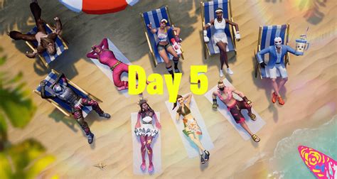 Fortnite 14 Days Of Summer Day 5 Challenge And Reward Fortnite Insider