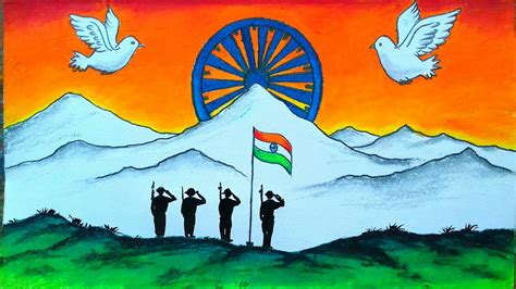 Top Independence Day Drawing Images Amazing Collection