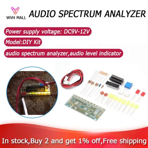 LM3915 Audio Level Indicator Diy Kit 10 Led Sound Audio Spectrum