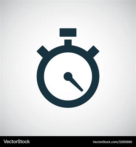 Timer Icon Royalty Free Vector Image Vectorstock