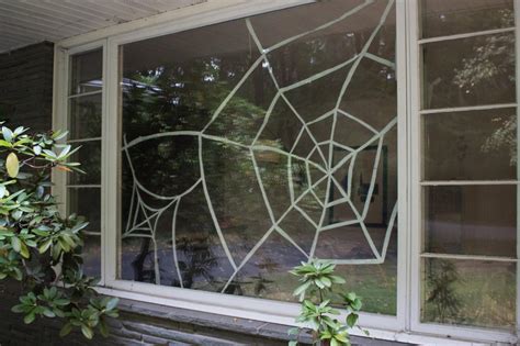 Diy Window Spiderweb For Halloween Diy Network Blog Made Remade Diy