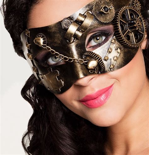 Boland Oogmasker Steampunk Volwassenen Robot Bol