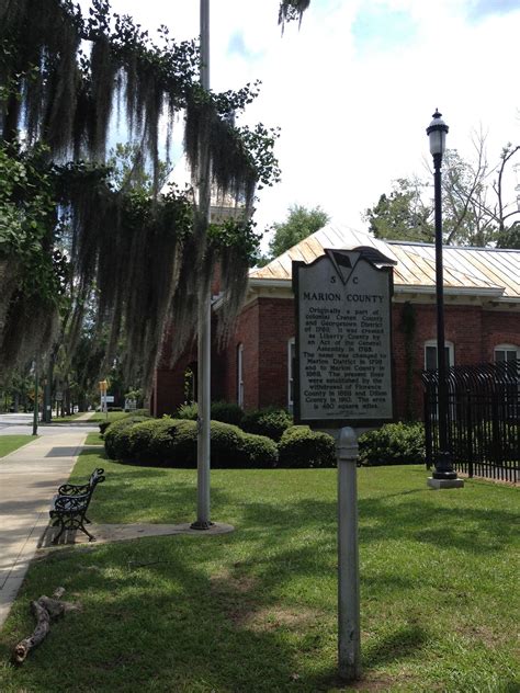 Historic Sign Marion County. Marion, South Carolina. | Marion county ...