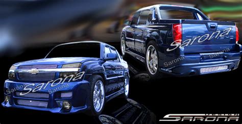 Custom Chevy Avalanche Body Kit - Sarona