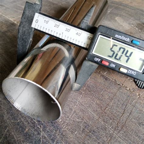 Jual Pipa Bulat Stainless OD 50 Mm 2 Inchi Tebal 1 2 Mm Dan 1 5 Mm