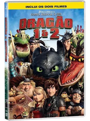 Dvd Como Treinar Seu Dragão 1 E 2 MercadoLivre