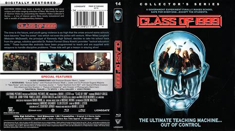 One Blu Ray To Rule Them All Class Of 1999 Vestron Video Collector