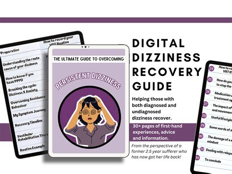 Digital Chronic Dizziness Recovery Guide: Overcoming Persistent