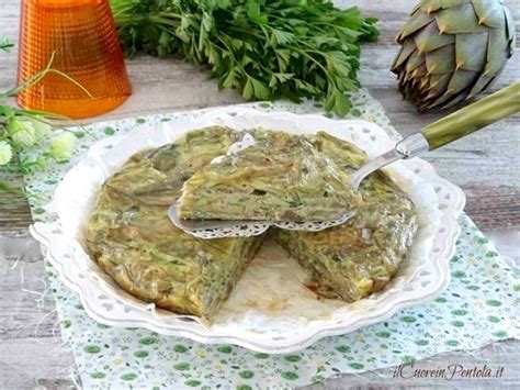 Frittata Di Carciofi Al Forno O In Padella Ricetta Passo Passo