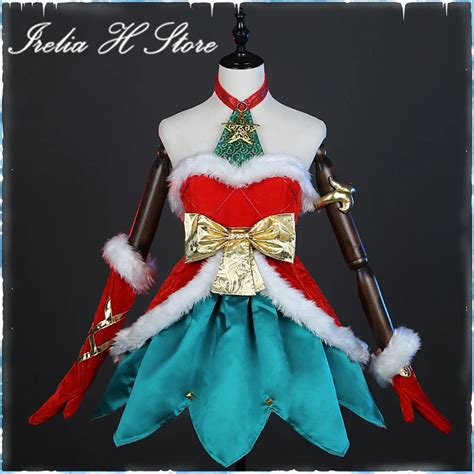 Irelia H Store Juego Lol Jinx Cosplay Disfraz Festival De Nieve Navidad