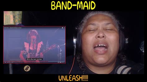 Band Maid Unleash Official Live Video Reaction Youtube